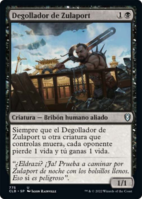 Zulaport Cutthroat\nCommander Legends: Battle for Baldur's Gate - Spanish\nSingle\nMagic The Gathering