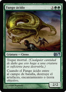 Acidic Slime\nMagic 2013 Core Set - Spanish\nSingle\nMagic The Gathering