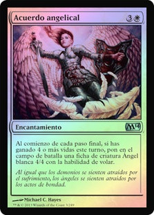 Angelic Accord\nMagic 2014 Core Set - Spanish\nSingle\nMagic The Gathering