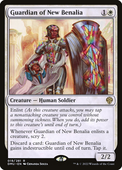 Guardian of New Benalia\nDominaria United\nSingle\nMagic The Gathering