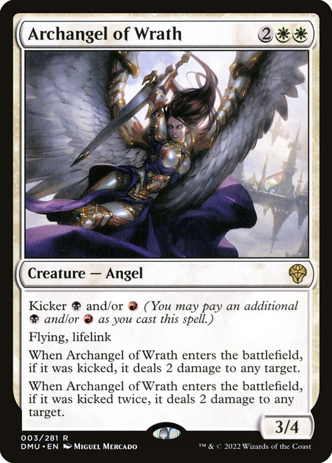 Archangel of Wrath\nDominaria United\nSingle\nMagic The Gathering