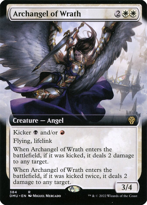 Archangel of Wrath (Extended Art)\nDominaria United - Variants\nSingle\nMagic The Gathering