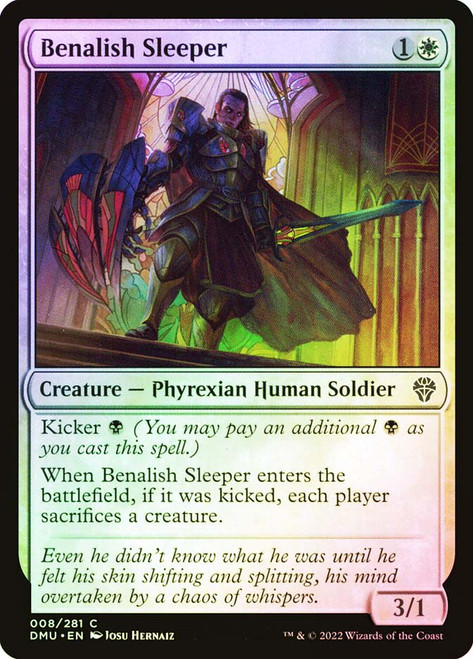Benalish Sleeper
Dominaria United
Single
Magic: The Gathering