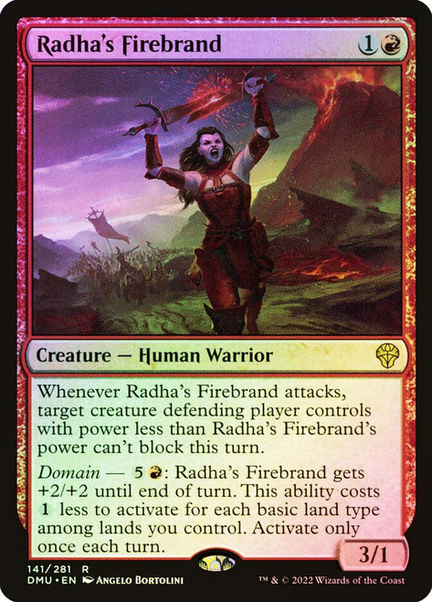Radha's Firebrand
Dominaria United
Single
Magic: The Gathering