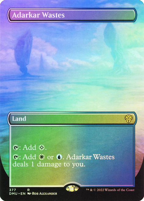 Adarkar Wastes
Dominaria United
Single
Magic: The Gathering