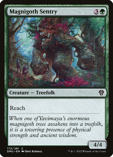 Magnigoth Sentry\nDominaria United\nSingle\nMagic The Gathering