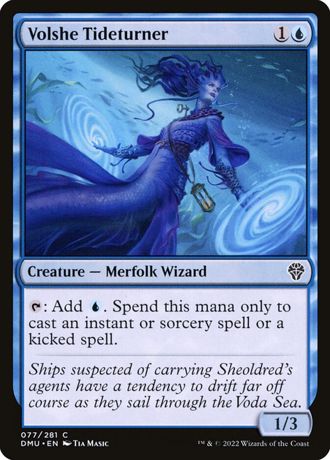 Volshe Tideturner\nDominaria United\nSingle\nMagic The Gathering