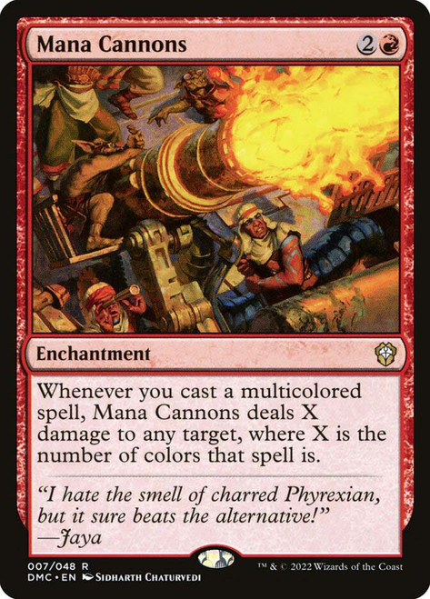 Mana Cannons\nDominaria United Commander\nSingle\nMagic The Gathering