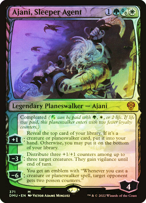 Ajani, Sleeper Agent (#371)
Dominaria United
Single
Magic: The Gathering