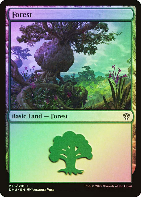 Forest (#275)
Dominaria United
Single
Magic: The Gathering