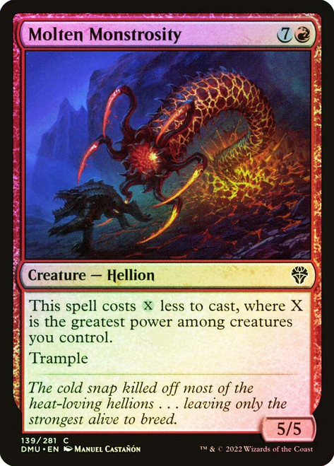 Molten Monstrosity
Dominaria United
Single
Magic: The Gathering