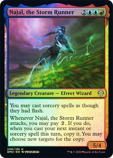 Najal, the Storm Runner\nDominaria United\nSingle\nMagic The Gathering