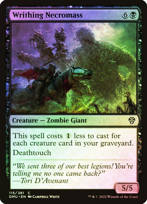 Writhing Necromass
Dominaria United
Single
Magic: The Gathering