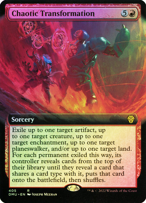 Chaotic Transformation
Dominaria United
Single
Magic: The Gathering