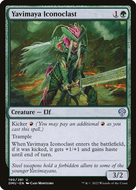 Yavimaya Iconoclast\nDominaria United\nSingle\nMagic The Gathering