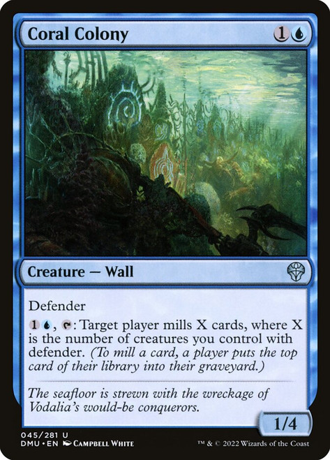 Coral Colony\nDominaria United\nSingle\nMagic The Gathering