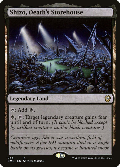Shizo, Death's Storehouse | Dominaria United Commander - Japanese