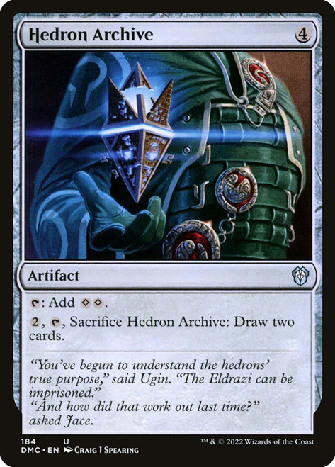 Hedron Archive\nDominaria United Commander\nSingle\nMagic The Gathering
