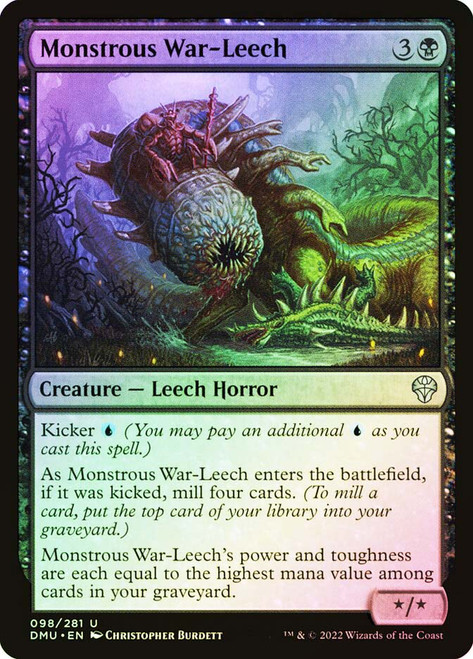 Monstrous War-Leech
Dominaria United
Single
Magic: The Gathering