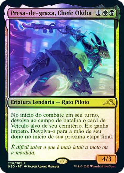 Greasefang, Okiba Boss | Kamigawa: Neon Dynasty - Japanese | Star