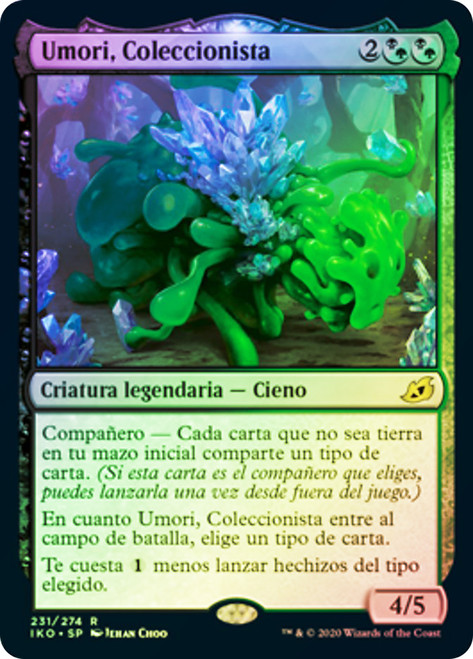 Umori, the Collector\nIkoria: Lair of Behemoths - Spanish\nSingle\nMagic The Gathering