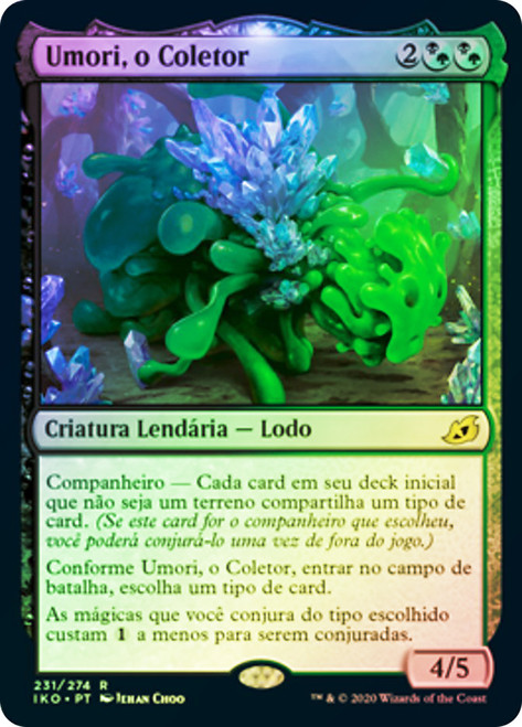 Umori, the Collector\nIkoria: Lair of Behemoths - Portuguese\nSingle\nMagic The Gathering