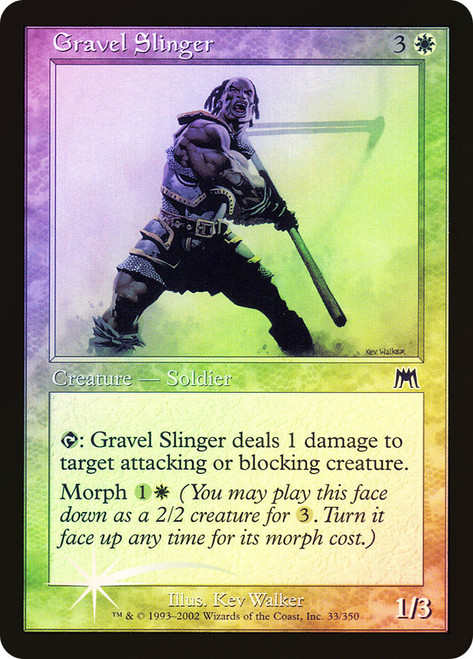 Gravel Slinger\nOnslaught\nSingle\nMagic The Gathering
