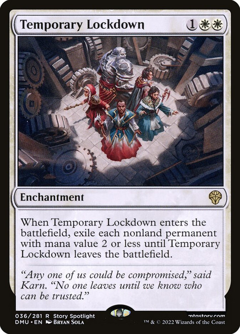 Temporary Lockdown | Dominaria United - Japanese | Star City Games