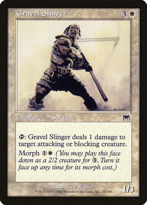 Gravel Slinger\nOnslaught\nSingle\nMagic The Gathering