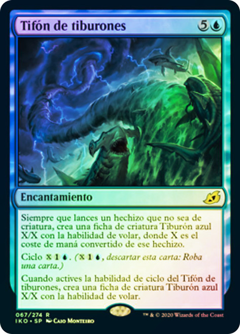 Shark Typhoon\nIkoria: Lair of Behemoths - Spanish\nSingle\nMagic The Gathering