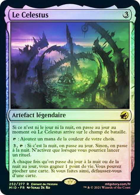 The Celestus\nInnistrad: Midnight Hunt - French\nSingle\nMagic The Gathering