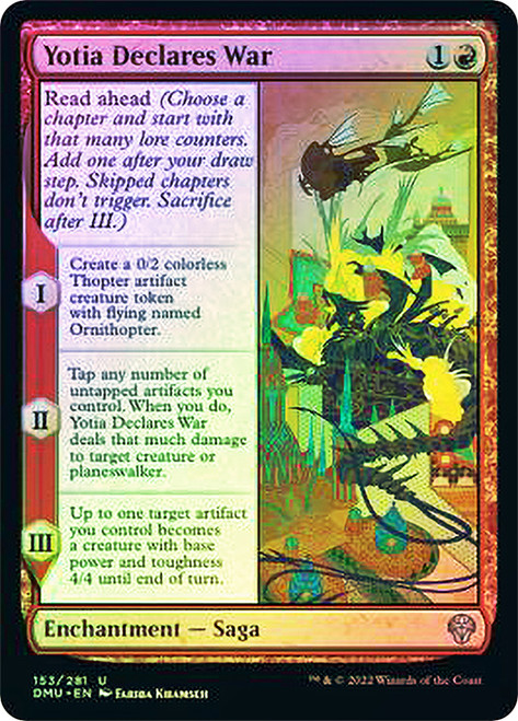 Yotia Declares War\nDominaria United\nSingle\nMagic The Gathering