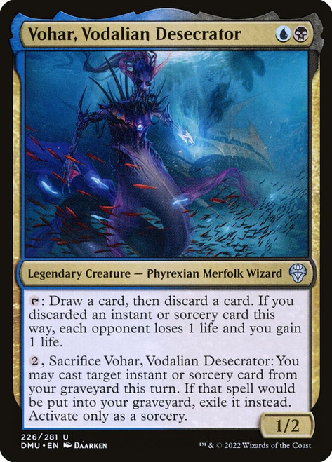 Vohar, Vodalian Desecrator\nDominaria United\nSingle\nMagic The Gathering