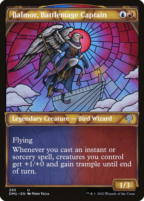 Balmor, Battlemage Captain (Showcase)\nDominaria United - Variants\nSingle\nMagic The Gathering