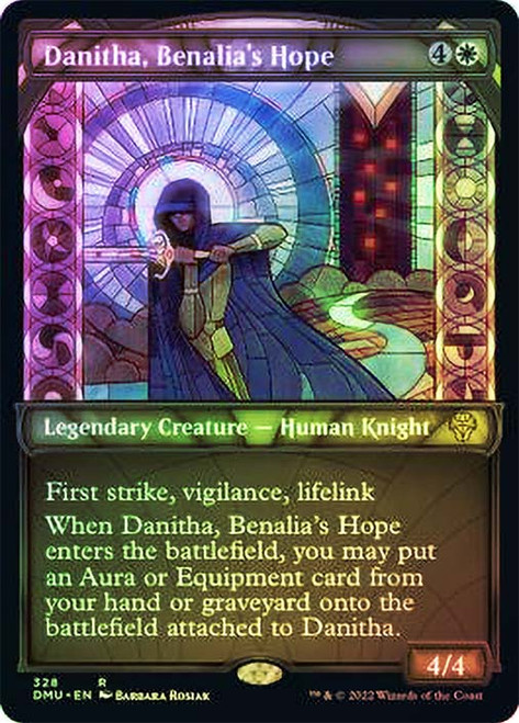 Danitha, Benalia's Hope (Showcase) (Textured Foil)\nDominaria United - Textured\nSingle\nMagic The Gathering