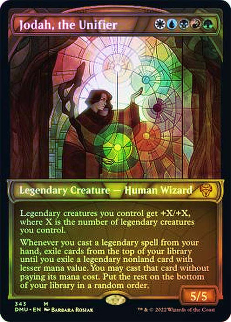 Jodah, the Unifier (Showcase) (Textured Foil)\nDominaria United - Textured\nSingle\nMagic The Gathering