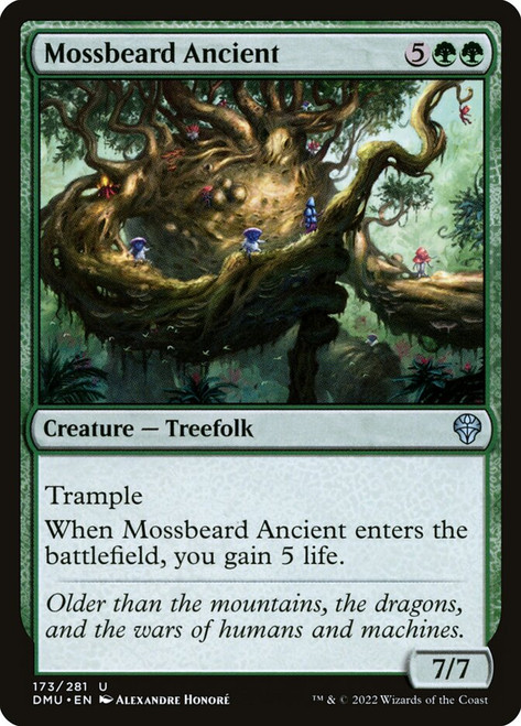 Mossbeard Ancient\nDominaria United\nSingle\nMagic The Gathering