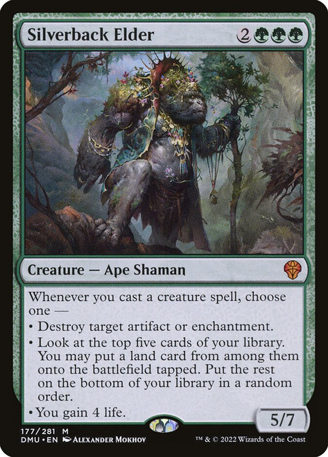 Silverback Elder\nDominaria United\nSingle\nMagic The Gathering