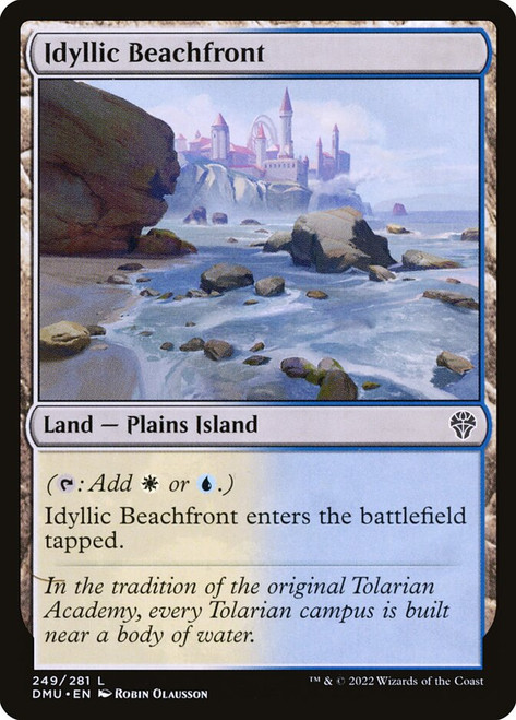 Idyllic Beachfront\nDominaria United\nSingle\nMagic The Gathering