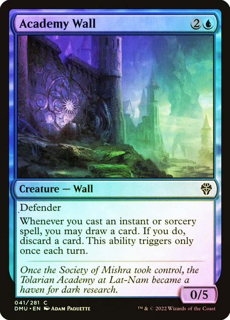 Academy Wall
Dominaria United
Single
Magic: The Gathering