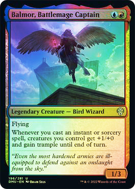 Balmor, Battlemage Captain\nDominaria United\nSingle\nMagic The Gathering