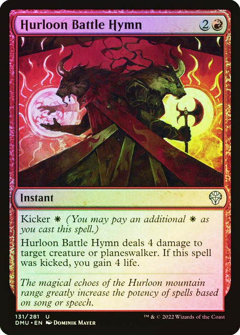 Hurloon Battle Hymn
Dominaria United
Single
Magic: The Gathering
