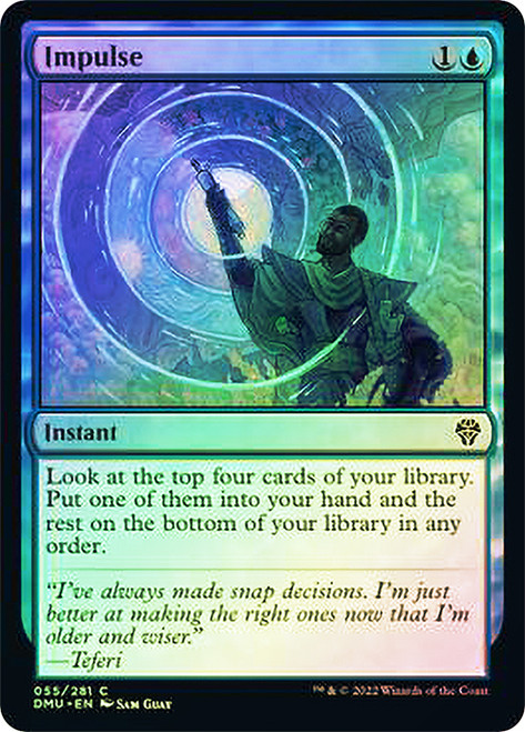 Impulse\nDominaria United\nSingle\nMagic The Gathering