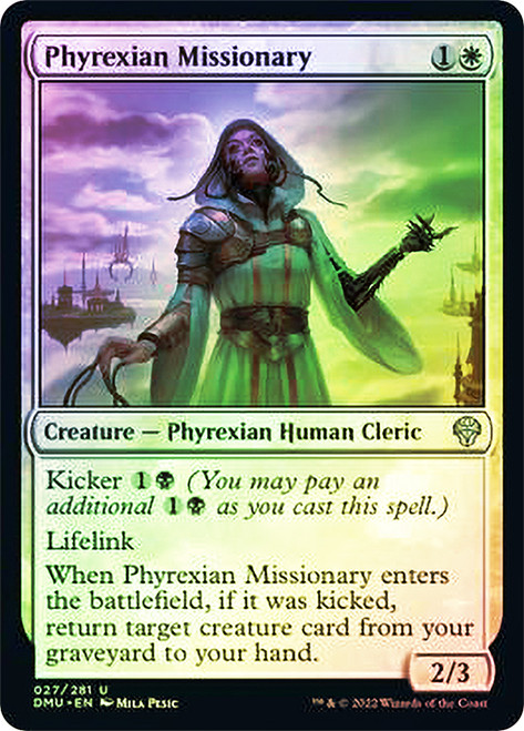 Phyrexian Missionary\nDominaria United\nSingle\nMagic The Gathering