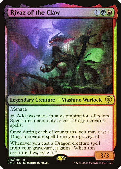 Rivaz of the Claw
Dominaria United
Single
Magic: The Gathering
