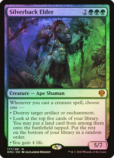 Silverback Elder
Dominaria United
Single
Magic: The Gathering