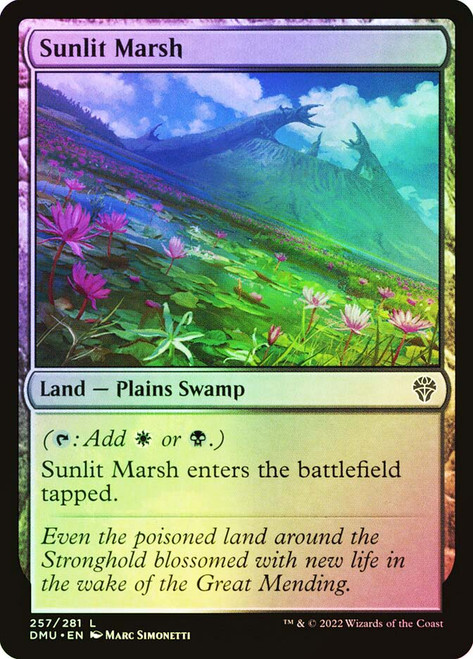 Sunlit Marsh
Dominaria United
Single
Magic: The Gathering