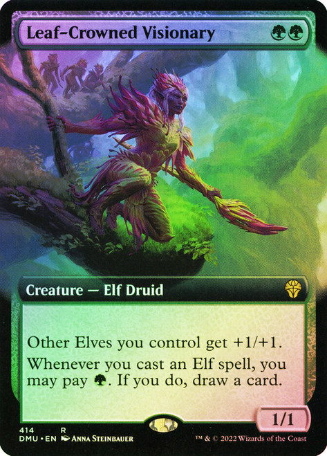 Leaf-Crowned Visionary
Dominaria United
Single
Magic: The Gathering