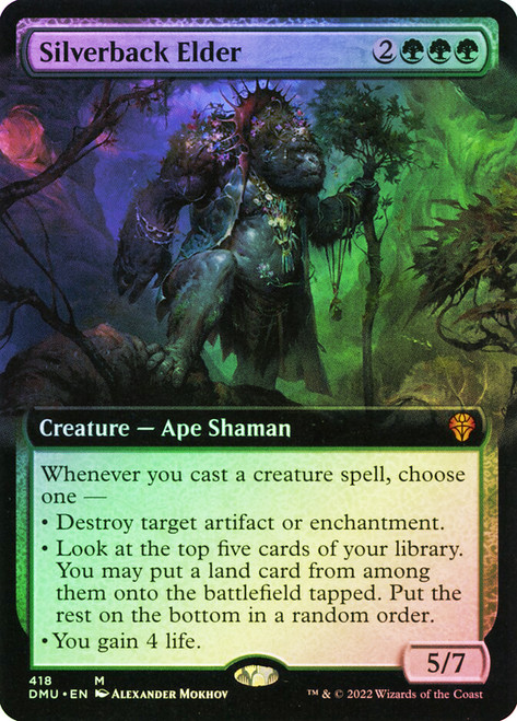Silverback Elder
Dominaria United
Single
Magic: The Gathering