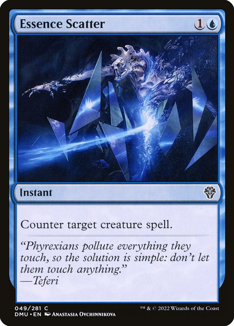 Essence Scatter\nDominaria United\nSingle\nMagic The Gathering